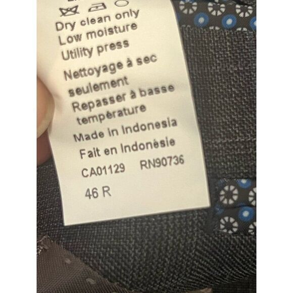 Ralph Lauren Black Label Wool Blazer- Size 46R Dark Grey - Picture 7 of 7